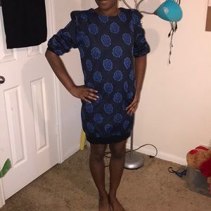 💥💥HP💥💥 Black & Blue Rose Dress